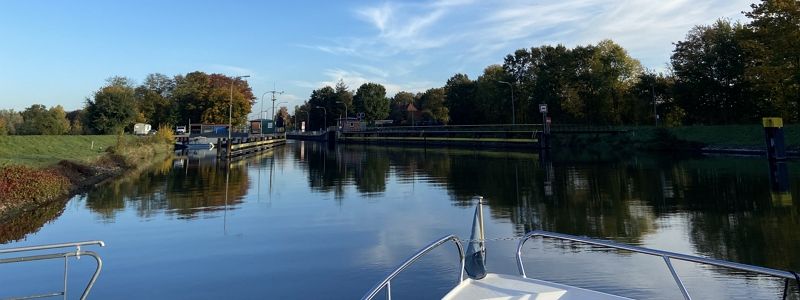 Tag 15 - Ein wunderschöner Morgen auf der Weser